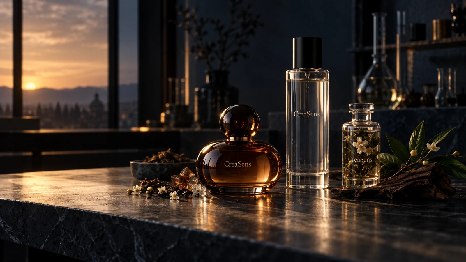CreaSens fragrance atelier concept