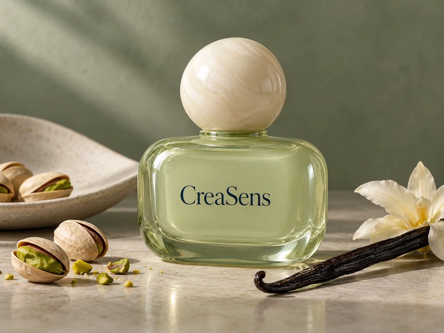 CreaSens Pistachio Cloud 香气开发视觉示意