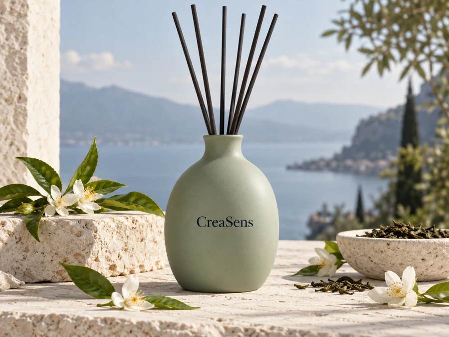 CreaSens Osmanthus Oolong 香气开发视觉示意
